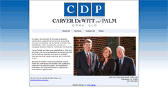 Desktop Screenshot of cdp-cpas.com